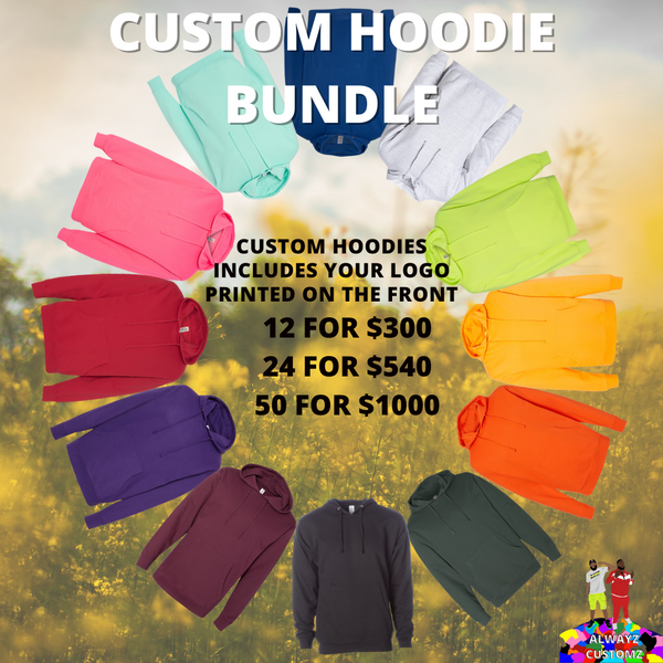 Custom Hoodies Bundle